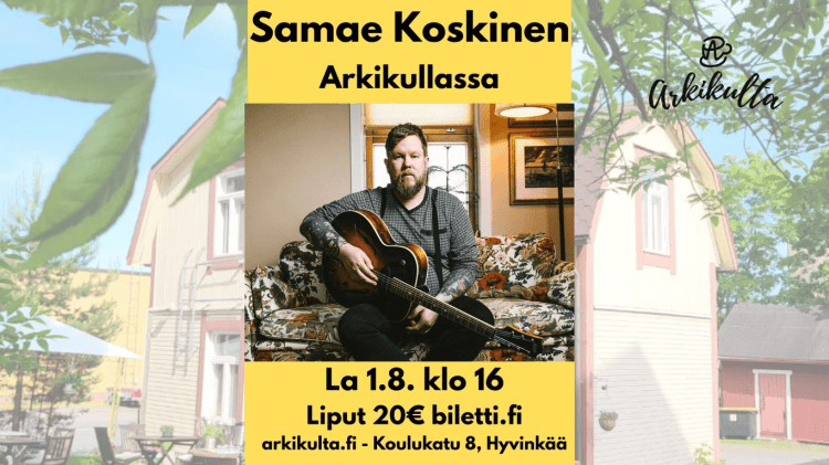 Samae Koskinen 1.8.